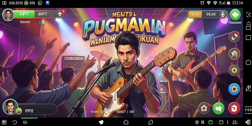 Tampilan gameplay PP7 yang penuh warna dan dinamis.