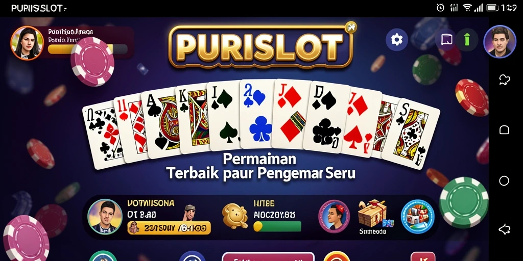 Tampilan menarik saat bermain Domino di PURISLOT dengan grafis berkualitas.