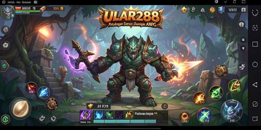 Tampilan gameplay seru di dunia fantasi ULAR288.